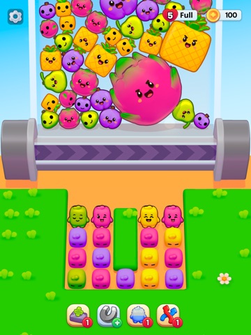 Color Pipets Jam: Fruit Puzzle