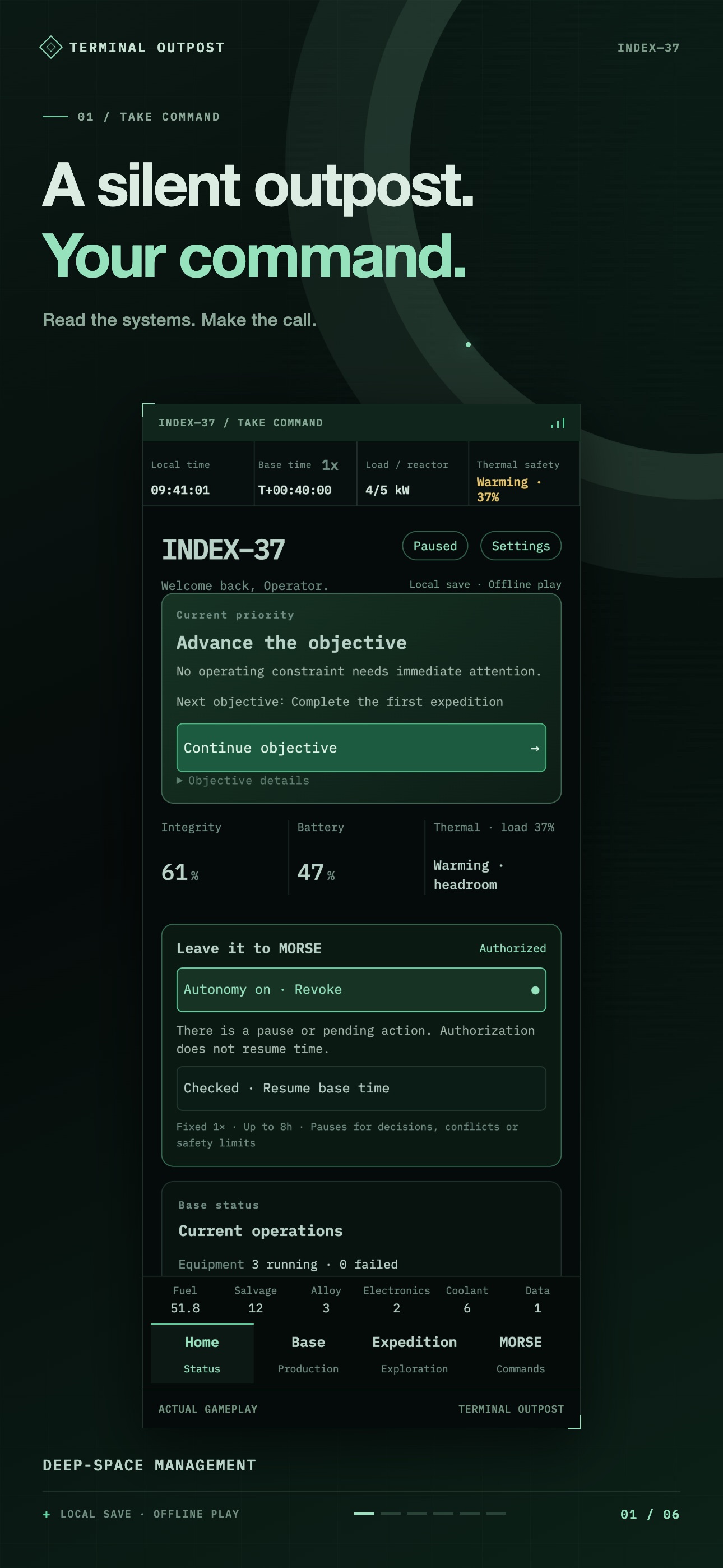 Screenshot 1 of Terminal Outpost