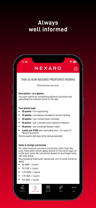 Nexaro ProPoints Screenshot 3 of 3