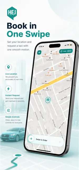 Hej-Taxi screenshot 3