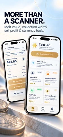 Coin Snap: Scanner & Value Screenshot 3 of 6