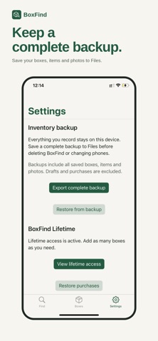 BoxFind: Storage Inventory screenshot 5