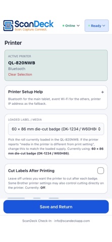 ScanDeck Check-In screenshot 6