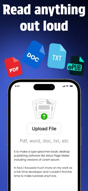 Speakora - Text to Speech screenshot 4