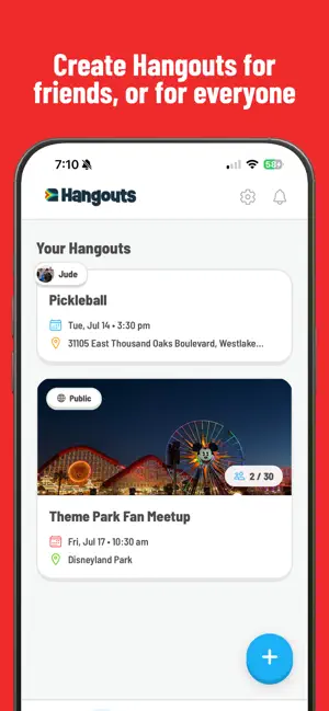 Hangouts - Make plans easier! screenshot 2