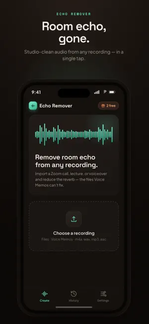Echo Remover: Voice Cleanup screenshot 1
