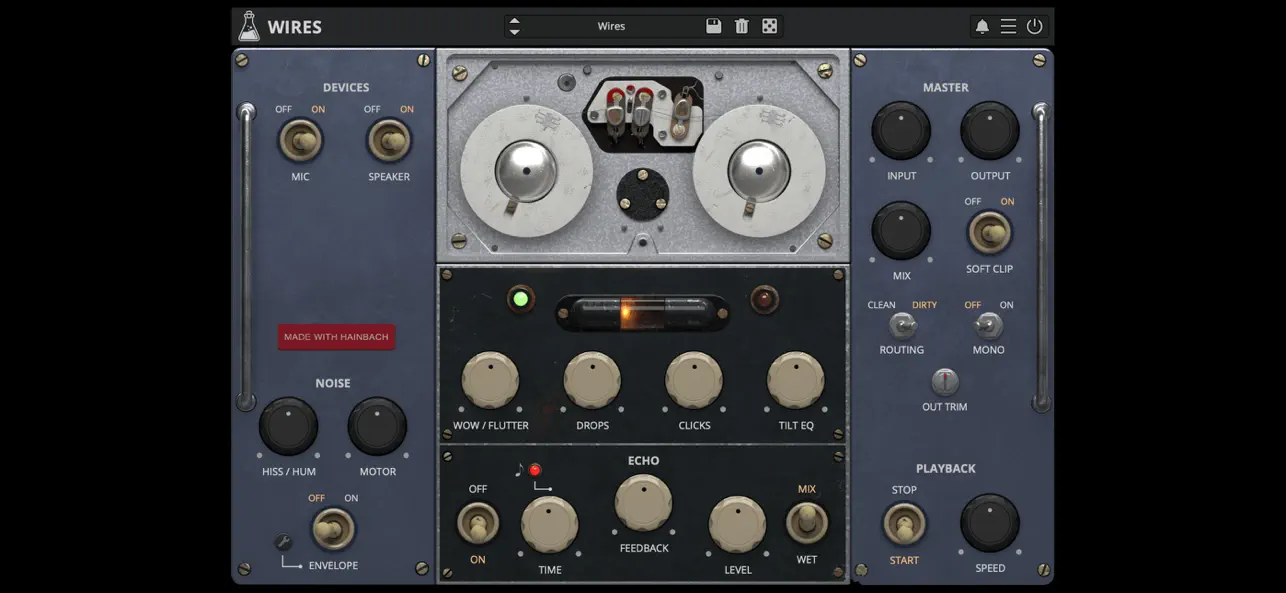 Wires - Vintage Wire Echo (iOS) 来自: AudioThing Ltd.