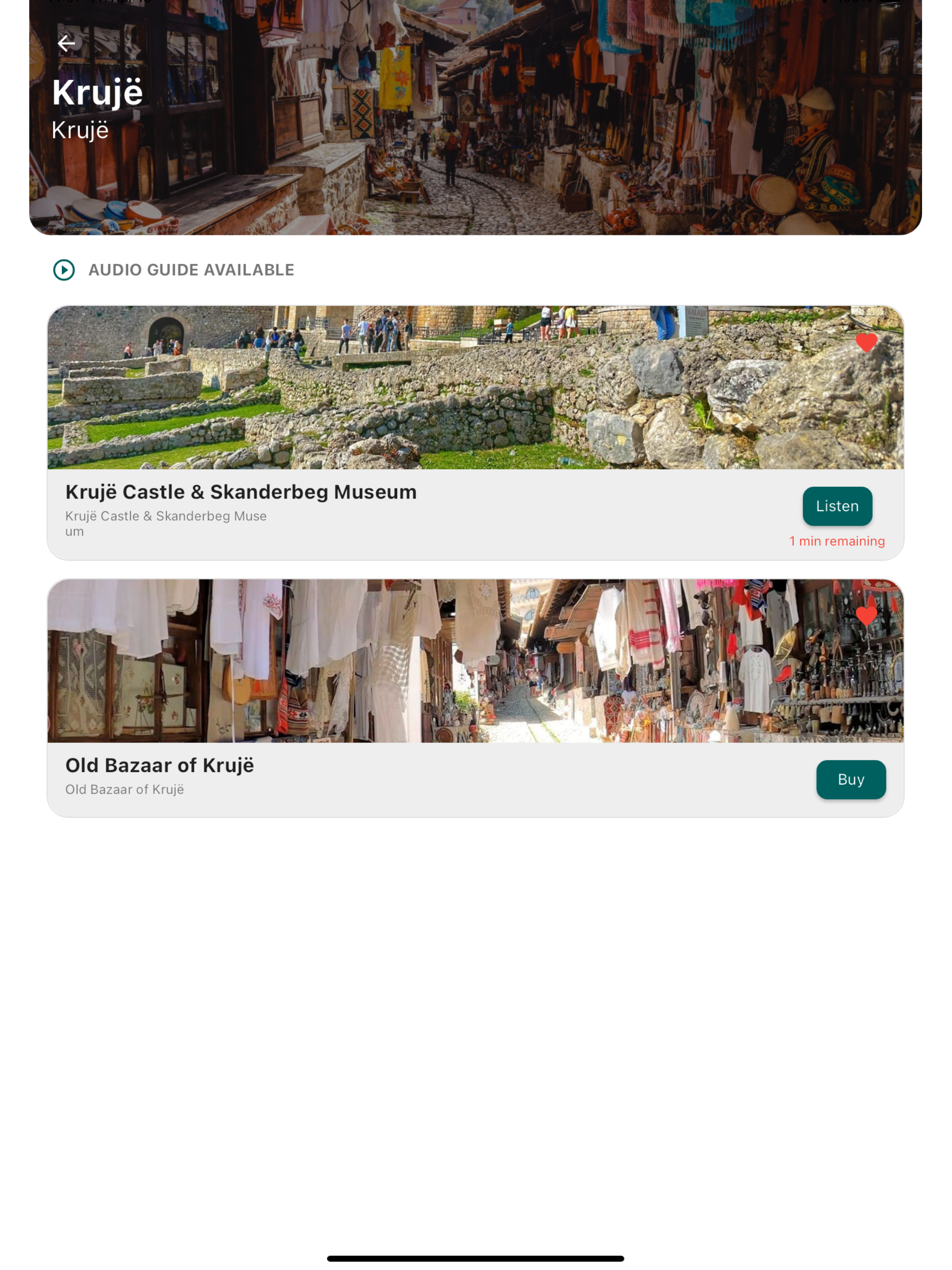 Audio Guide Albania screenshot 3