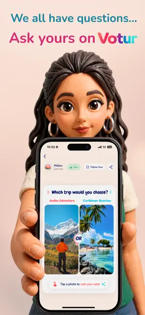 Votur - Poll App & Quizzes screenshot 1