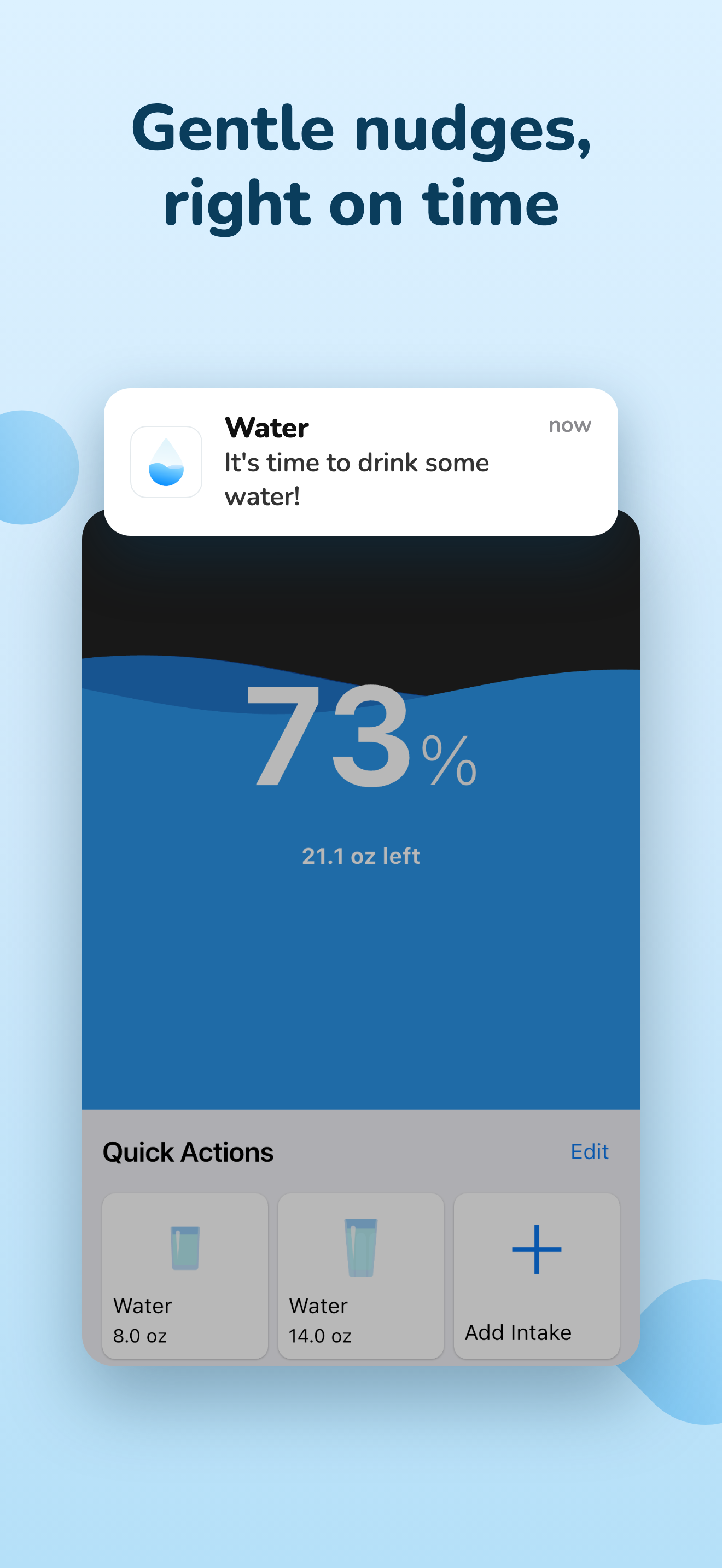 Daily Water Tracker & Intake screenshot 3