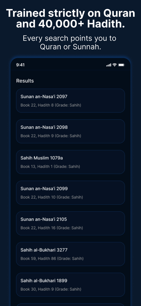 Daleel AI - Quran & Hadith screenshot 4
