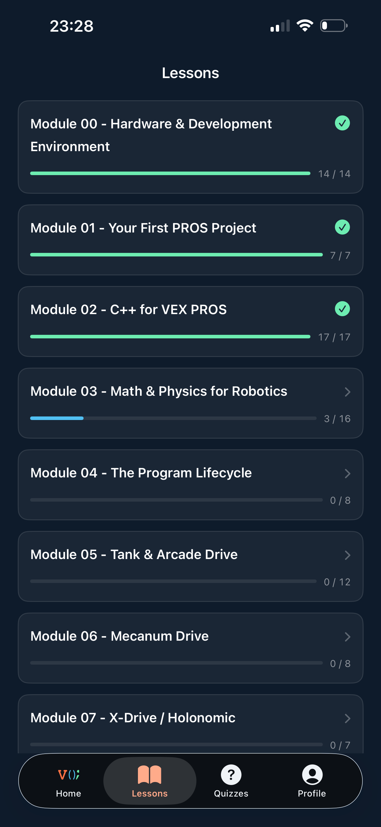 VexTrainer screenshot 4