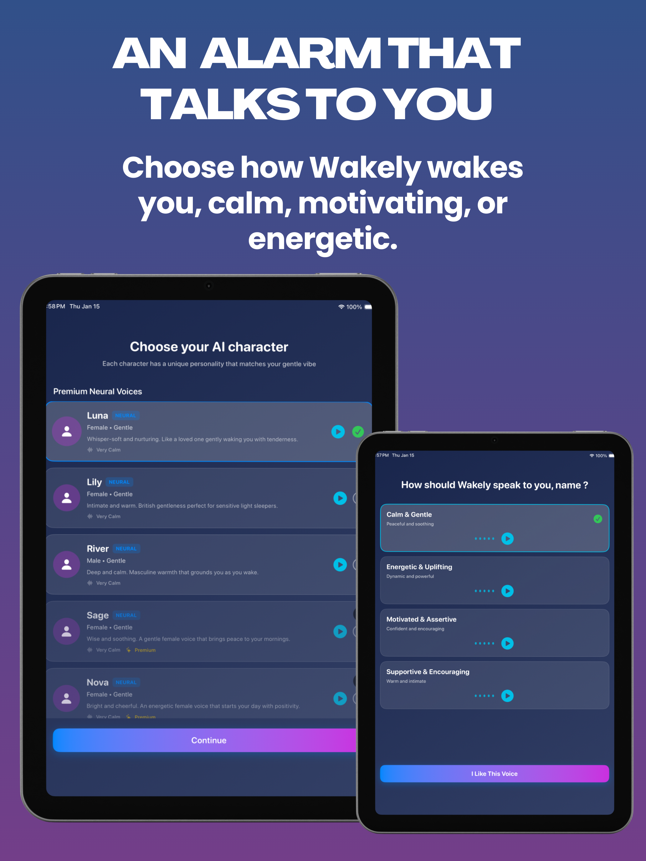 Alarm Clock - Wakely