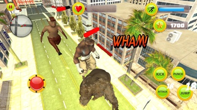 Giant Gorilla Kong City Attack Screenshot