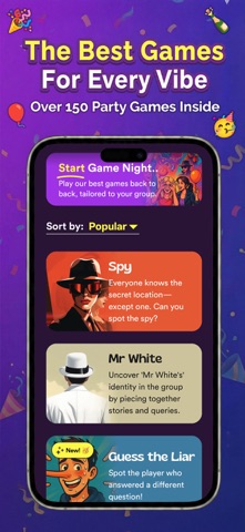 Pocket Party Games iPhone screenshot