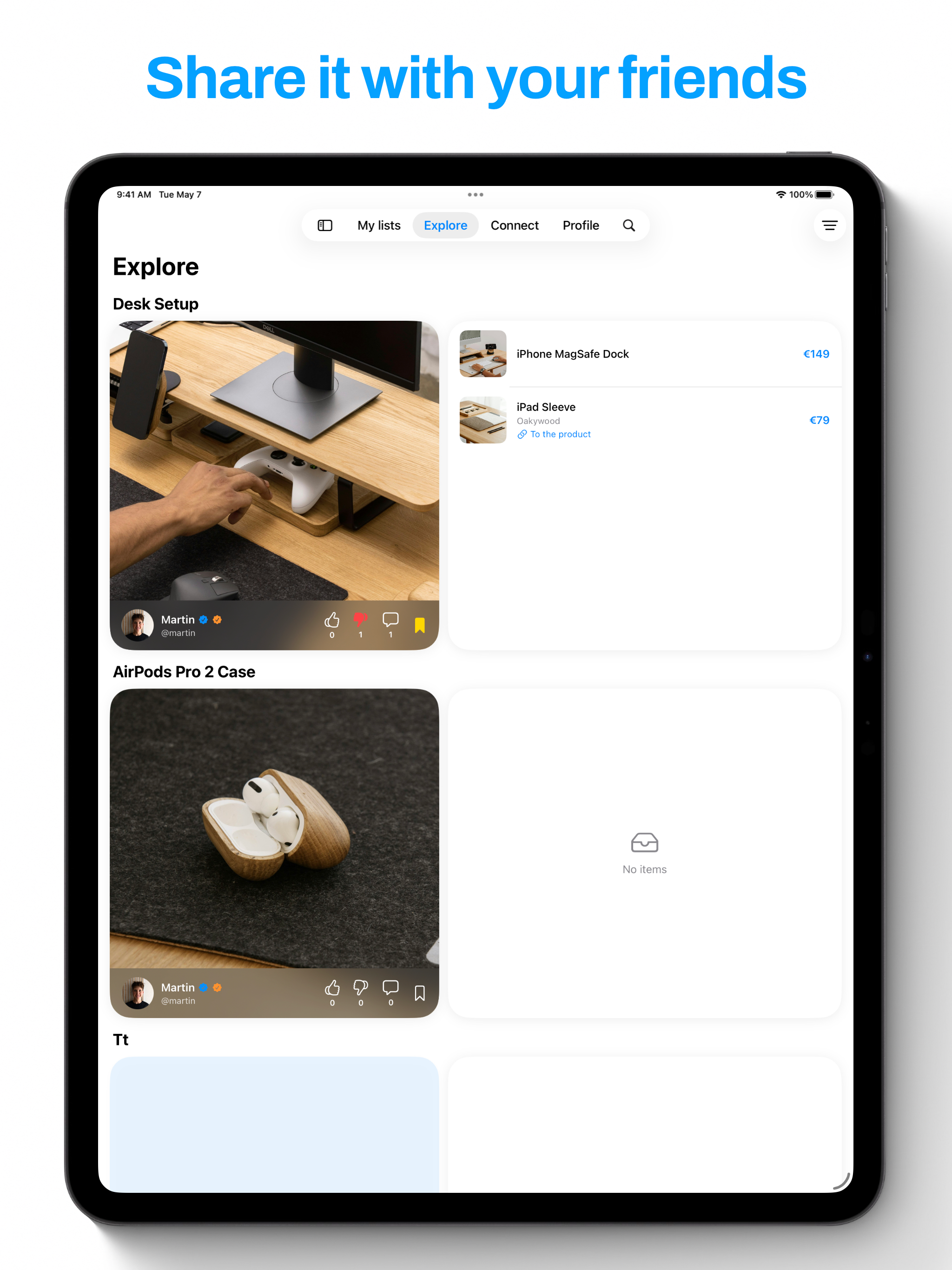 Wishlist – Share & Discover