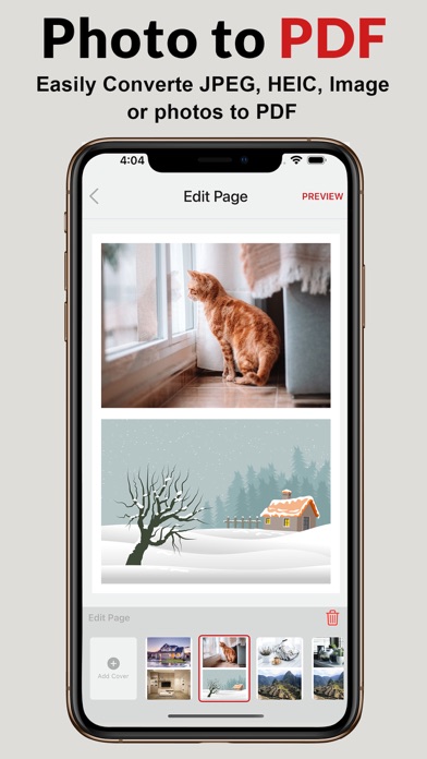 JPEG & Photo to PDF Converter iPhone screenshot 3 - Photo & Video app