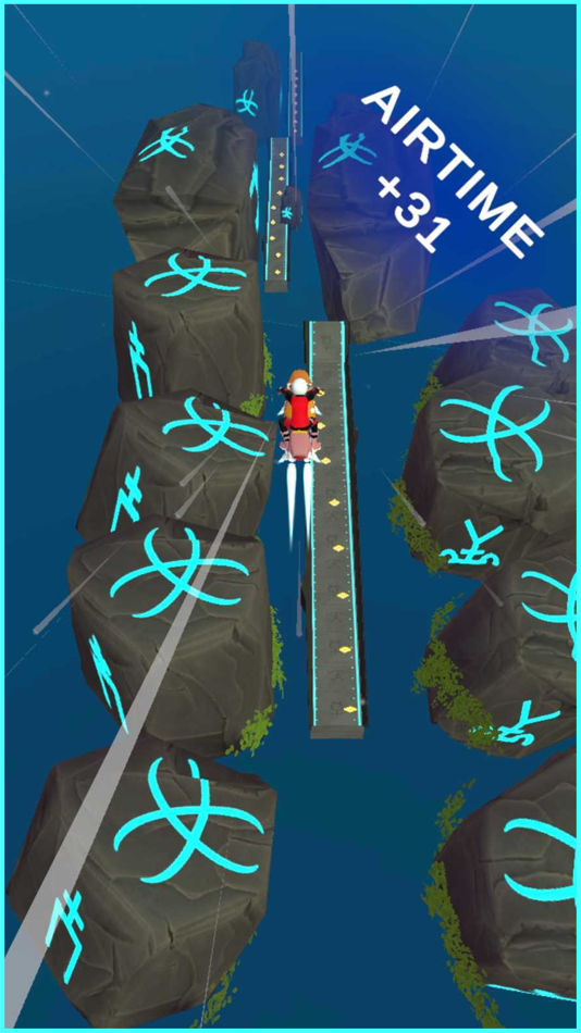 #4. CosmicDancer-base jumping game (iOS) Podle: Ropstam Games Inc.