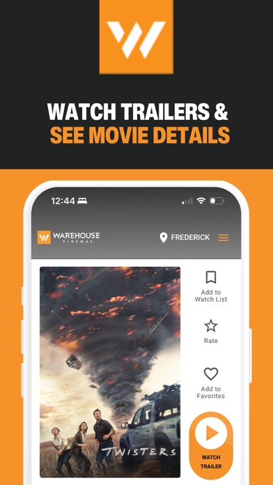 Warehouse Cinemas Screenshot