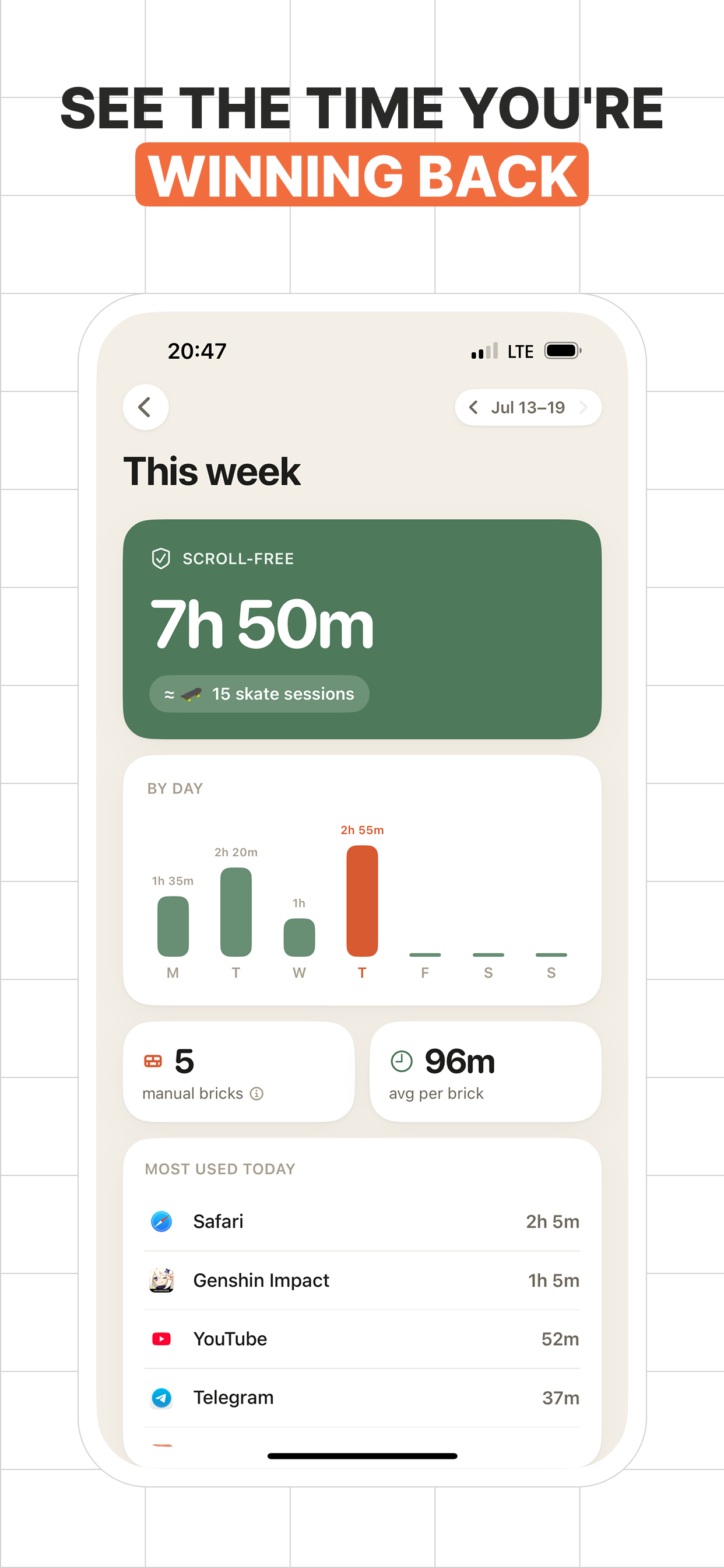 Bricked: App Blocker & Focus screenshot 4