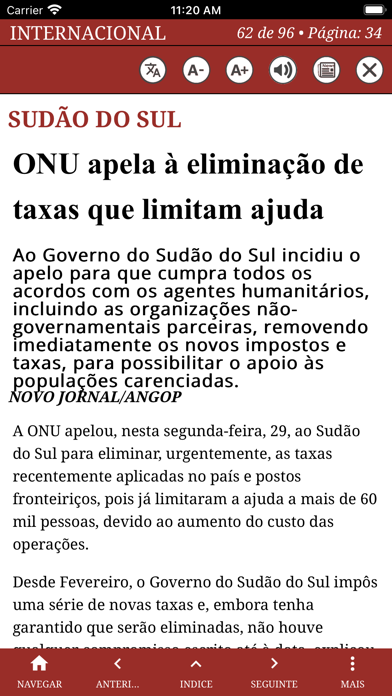 QUIOSQUE NOVA VAGA Screenshot
