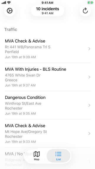 App screenshot