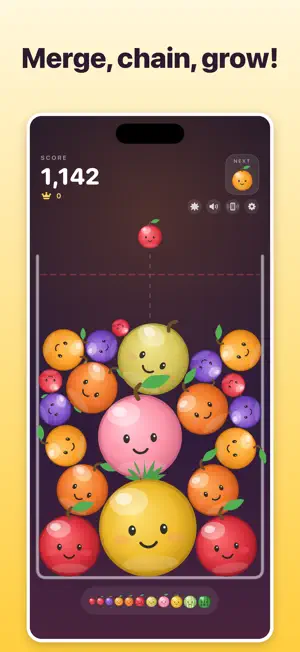 Juicy Jar: Fruit Merge Game screenshot 1