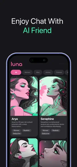 Luna - AI Friend iPhone Ekran Görüntüsü 3