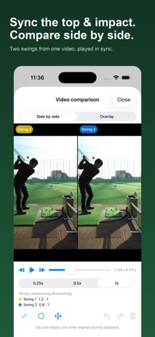 GolfClip: Swing Video Cutter screenshot 2