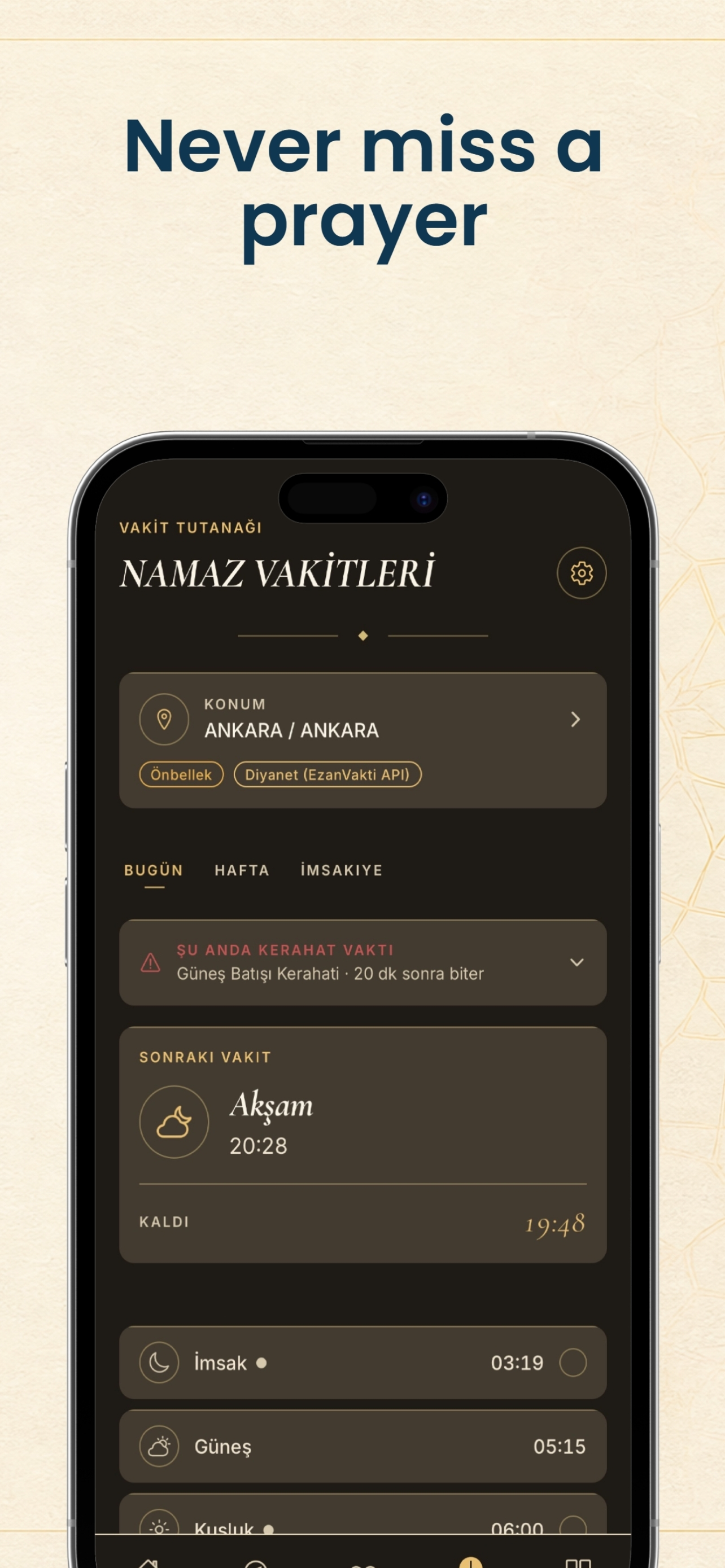 Mümin360 - Prayer Qibla Dhikr screenshot 3