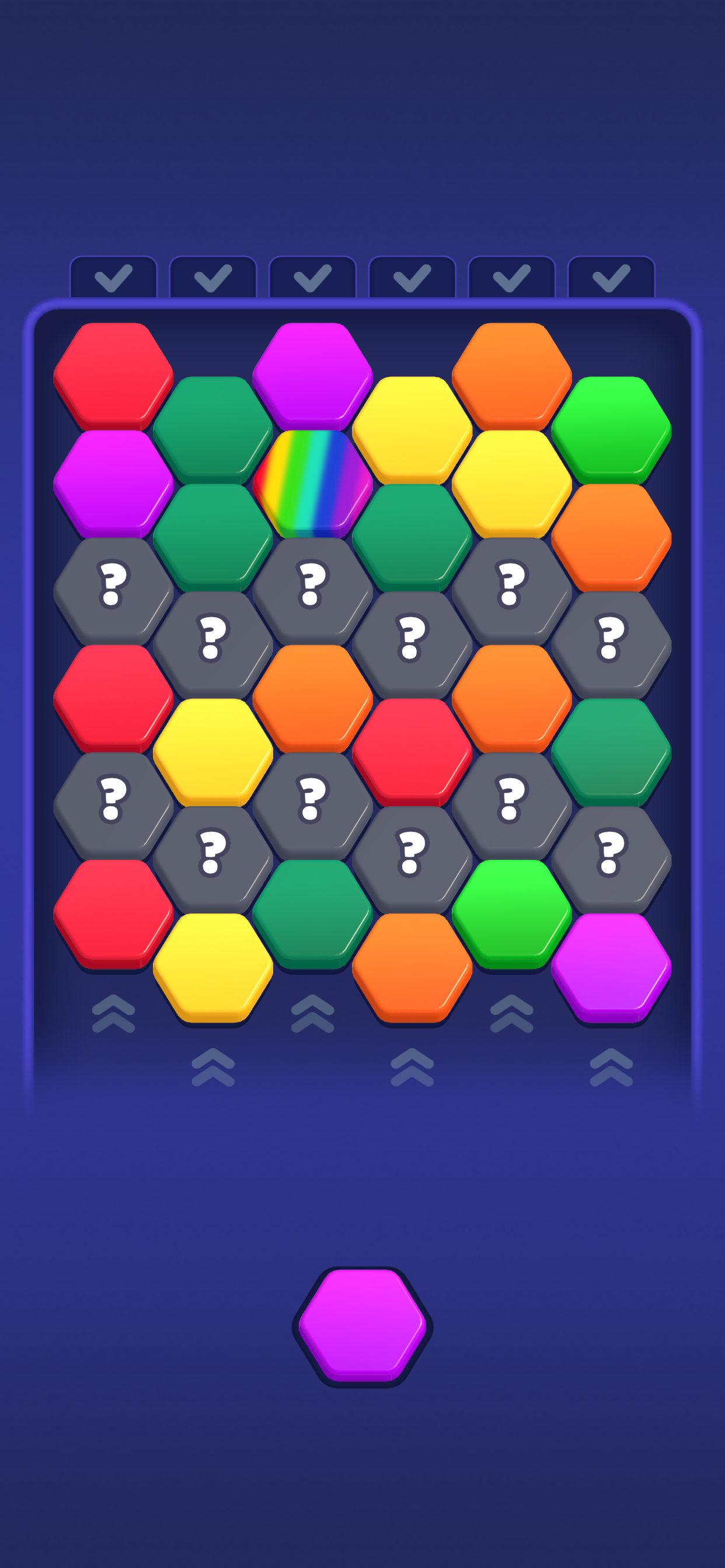 Hexa Stack Color screenshot 2