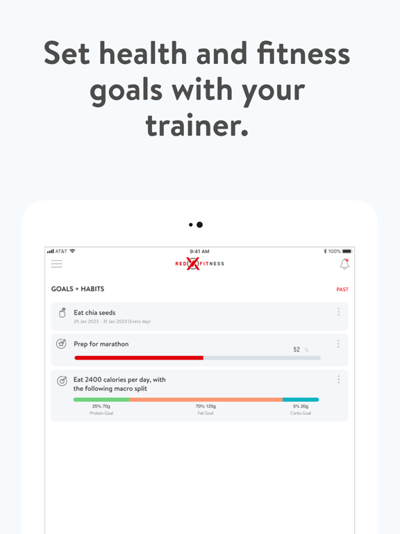 RedX Fitness iPad screenshot
