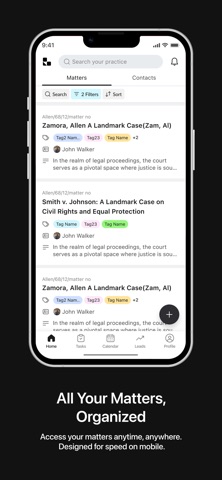 Lawcus – Legal Management screenshot