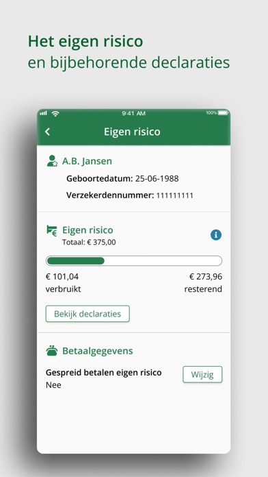 MijnDSW iPhone screenshot 7 - Medical app