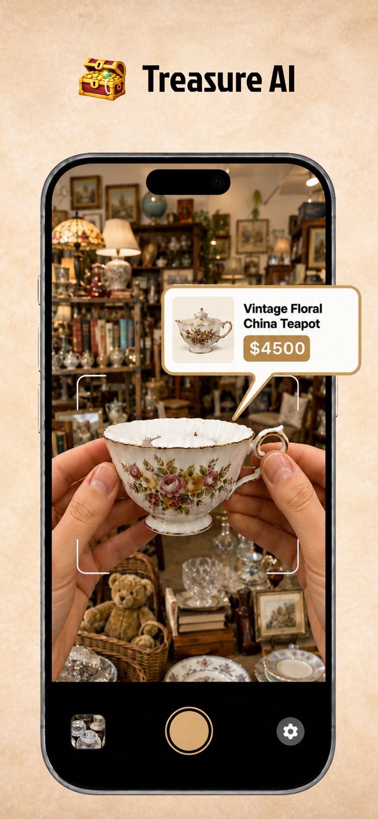Treasure AI: Profit Identifier iphone screenshot 1