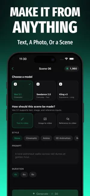 AI Movie Generator - CineForge screenshot 3