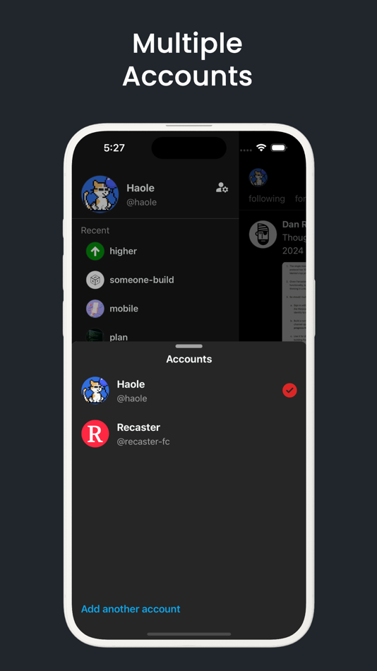 #2. Recaster - Farcaster Client (iOS) Podle: Bress XYZ