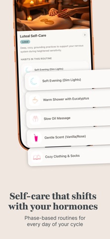 Aurora: Cycle Syncing Wellness Screenshot 8 of 10