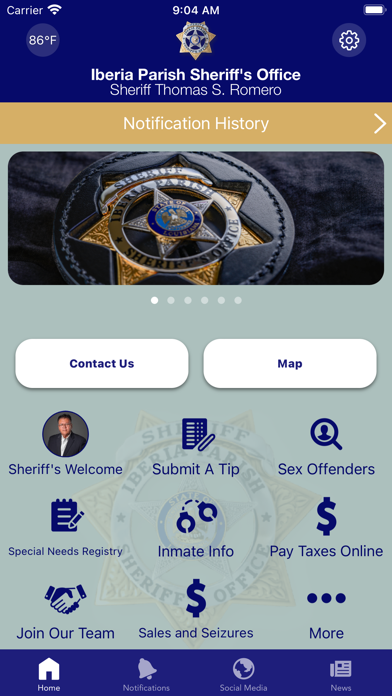 Iberia Parish Sheriff Screenshot