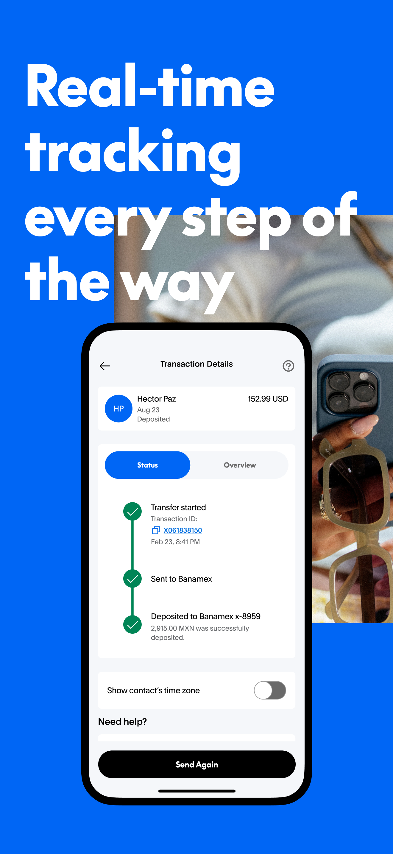 Xoom: Send Money & Transfer