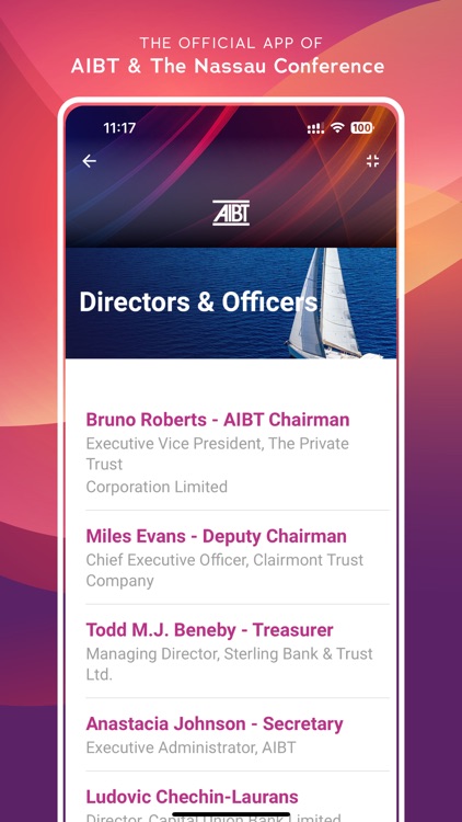 AIBT & The Nassau Conference screenshot-7