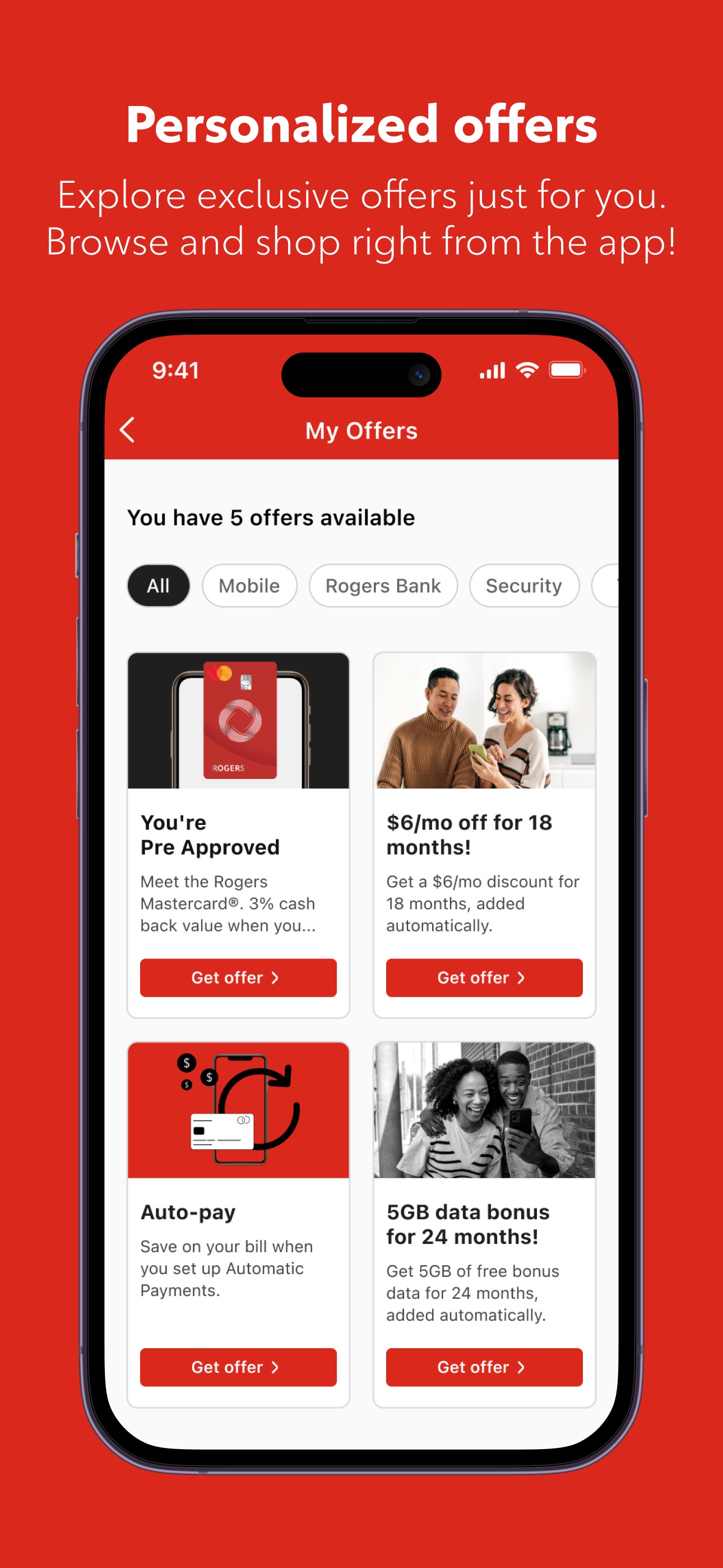 Screenshot 4 of MyRogers - Manage your account