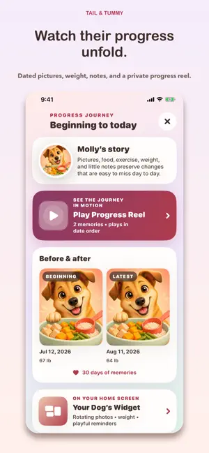Tail&Tummy Dog Calorie Counter screenshot 3