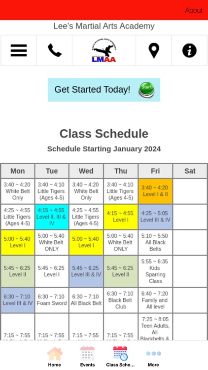 Lee's Martial Arts Academy