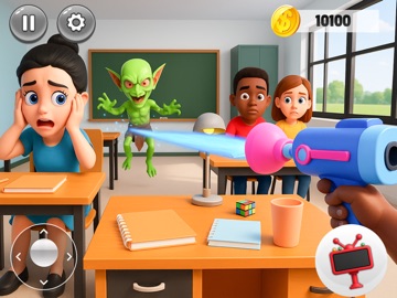 Catch the MemeRot: Alien Games iPad screenshot