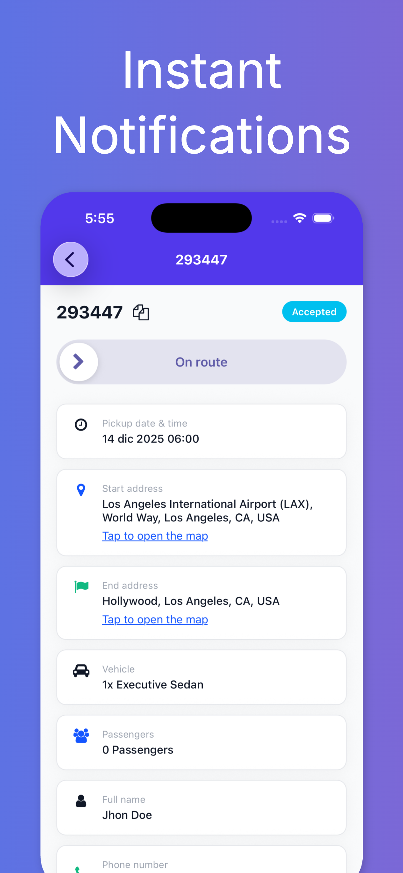 7Transfers Driver Go screenshot 3