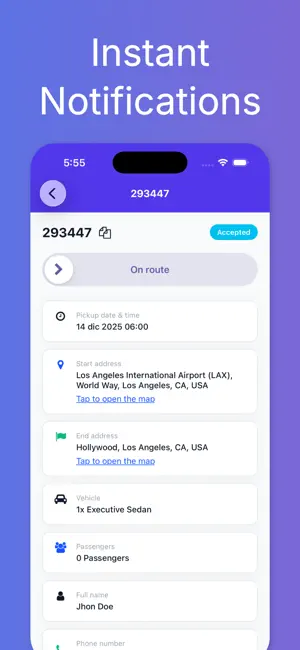 7Transfers: Drive and delivery screenshot 3
