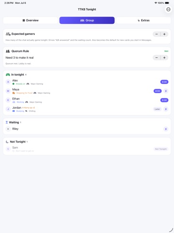 App screenshot