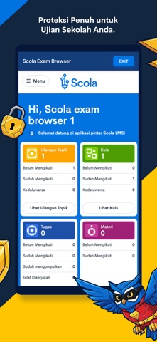 Scola Safeexam iPhone screenshot 6