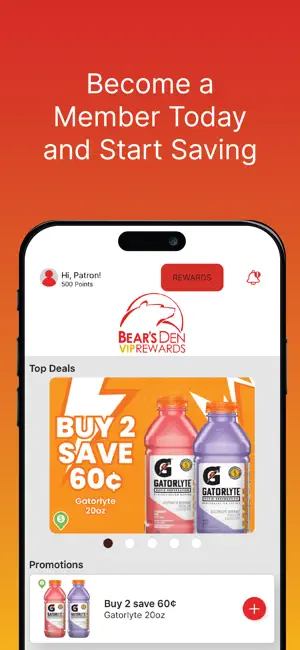 Bears Den VIP Rewards screenshot 1